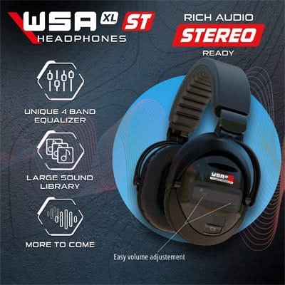 XP DEUS II WSA-XL ST Headphones - Image 2